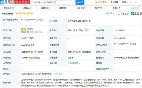 數夢工場關聯公司成立新公司，專注網絡與信息安全軟件開發，注冊資本200萬